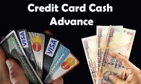 Cash Advance With Credit Card